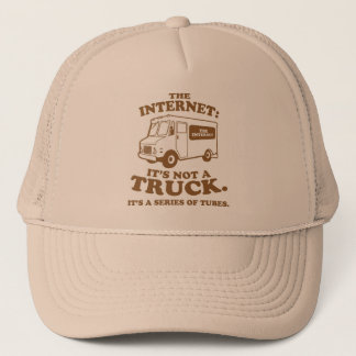 Casquette l'Internet n'est pas un camion. C'est une série de