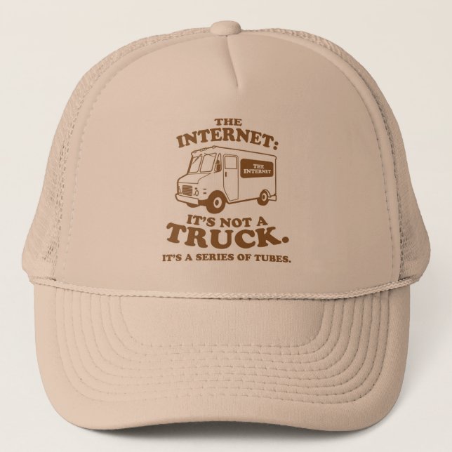 Casquette l'Internet n'est pas un camion. C'est une série de (Devant)