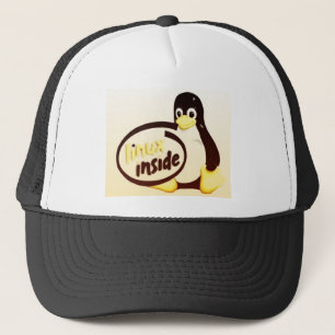Casquette LINUX À L'INTÉRIEUR de Tux le logo de pingouin d