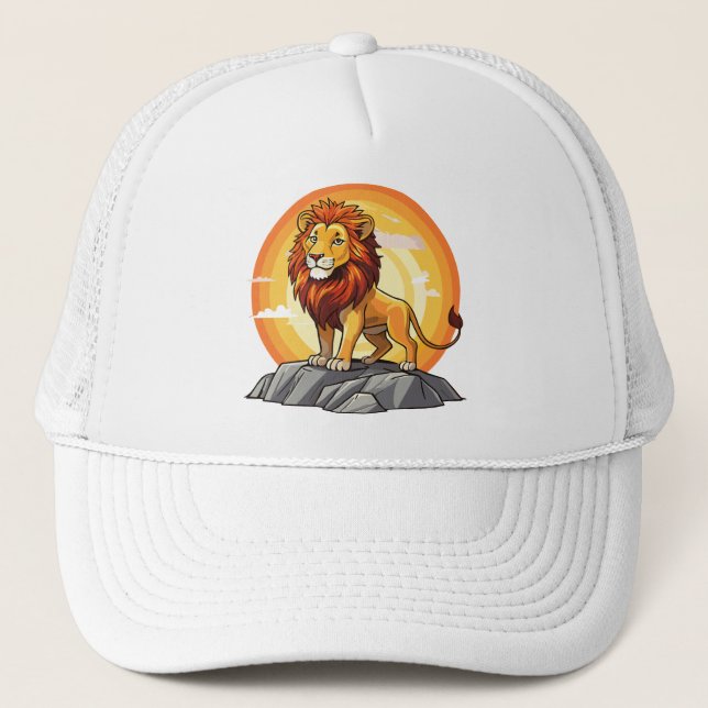 Casquette Lion (Devant)