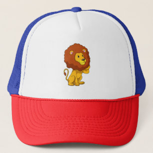 Casquette Lion avec boucles