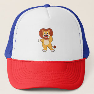 Casquette Lion avec coeur