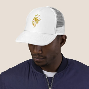 Casquette Lion Avec Couronne - Style Or 2