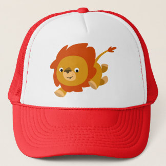 Casquette Lion Cartoon Très Rapide