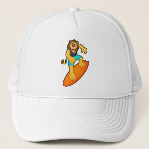 Casquette Lion comme surfer avec Surfer