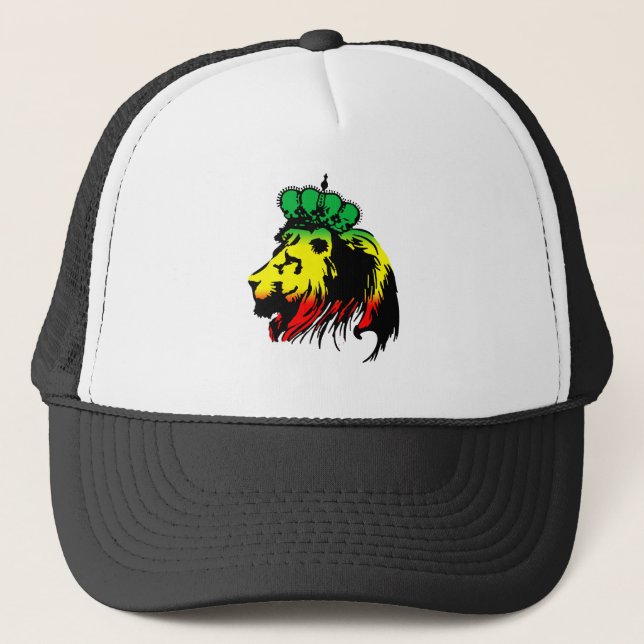 Casquette Lion De Juda Rasta (Devant)