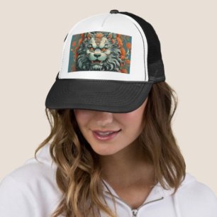 Casquette Lion de la sagesse de la grippe