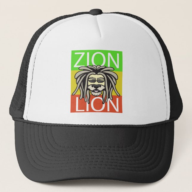 CASQUETTE LION DE ZION (Devant)