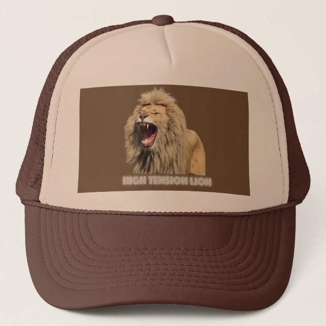 Casquette Lion haute tension (Devant)