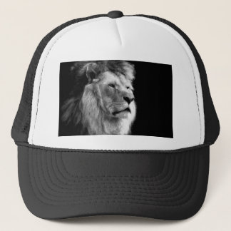 Casquette Lion noir blanc
