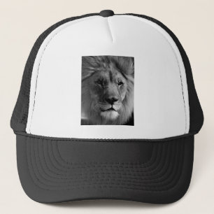 Casquette Lion noir et blanc