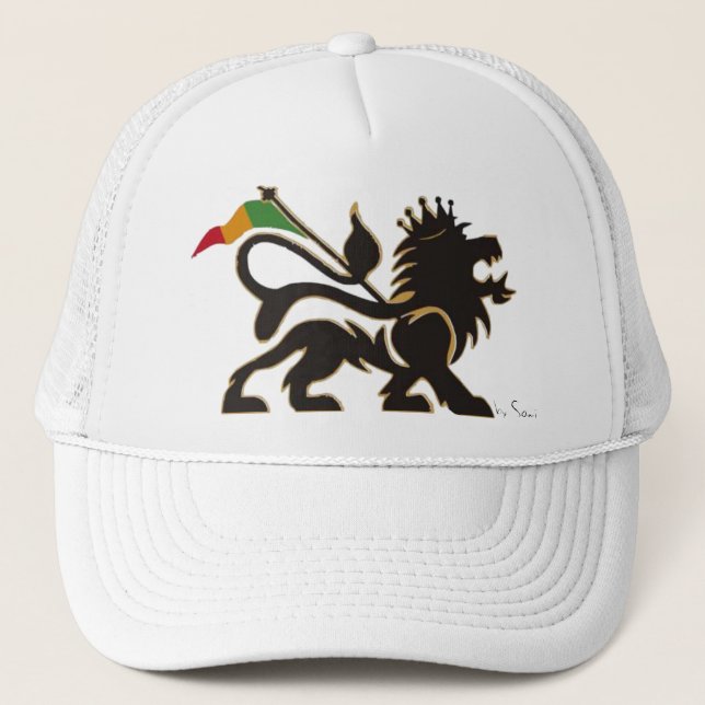 Casquette Lion Reggae (Devant)