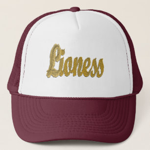 Casquette Lioness - Furry Text