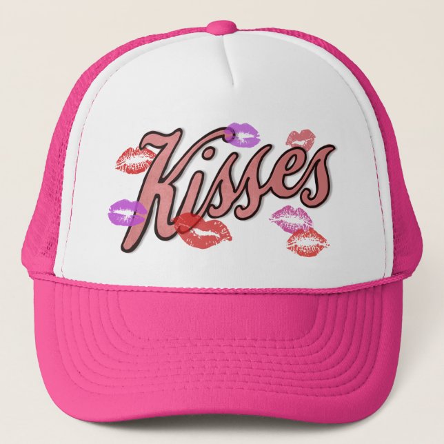 CASQUETTE LIP KISSES (Devant)