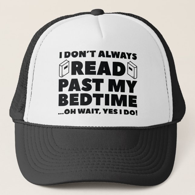 Casquette Lire le passé (Devant)