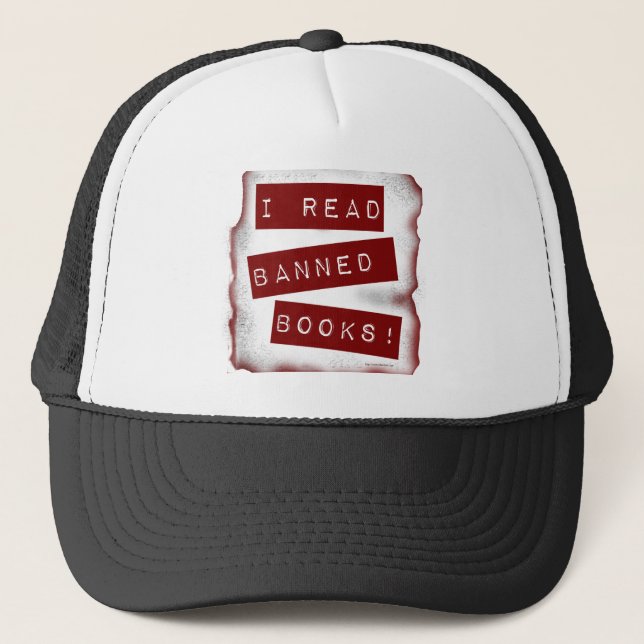 Casquette Lire Livres Interdits Bookwort Dire (Devant)