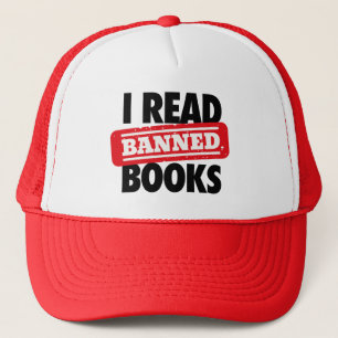 Casquette Lire Livres interdits Chapeau de camion de camion