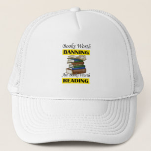 Casquette Lire Livres interdits Librarian Bookworm Lecteur d