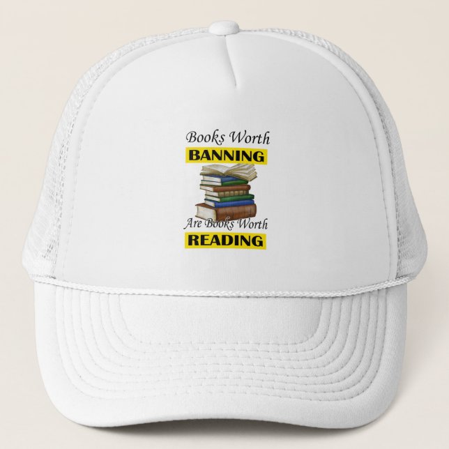 Casquette Lire Livres interdits Librarian Bookworm Lecteur d (Devant)