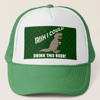 Casquette L'Irlandais I pourrait boire de cette bière, T-Rex