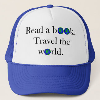 Casquette Lisez un voyage de livre le monde