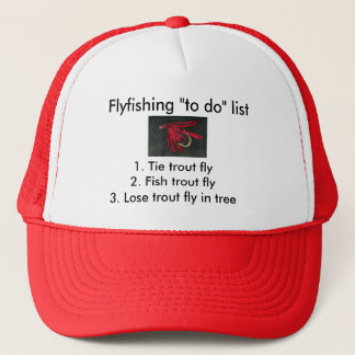 Casquette Liste de "pêche à la mouche" "Ibis rouge"