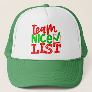 Casquette Liste d'équipe Nice - Conceptions de Noël-56587