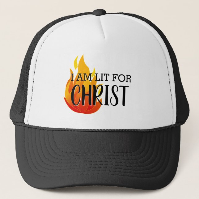 Casquette LIT POUR CHRIST Christian (Devant)