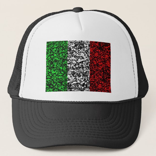 Casquette L'Italie - drapeau (Devant)