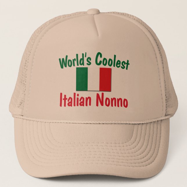 Casquette L'Italien le plus frais Nonno (Devant)