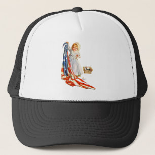 Casquette Little Betsy Ross et le drapeau américain