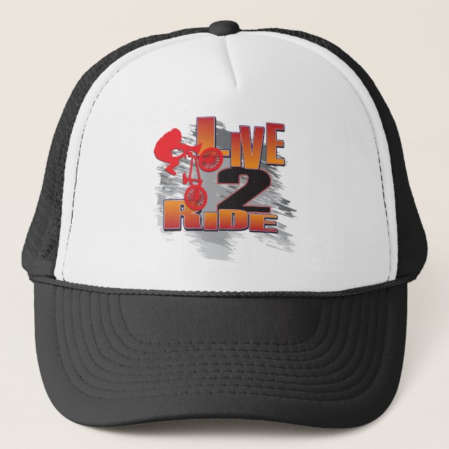 CASQUETTE LIVE-2-RIDE-BMX (Devant)