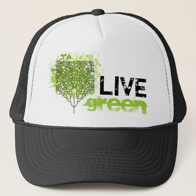 Casquette Live Green (Devant)