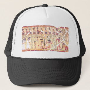 Casquette Livre égyptien antique des morts pesant le Hea