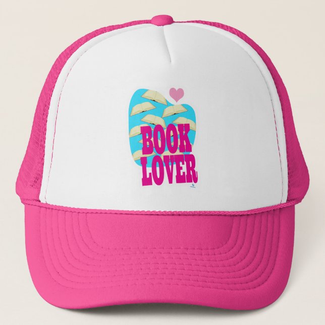 Casquette Livre Lover Fun Lecture Logo Bold Dire (Devant)