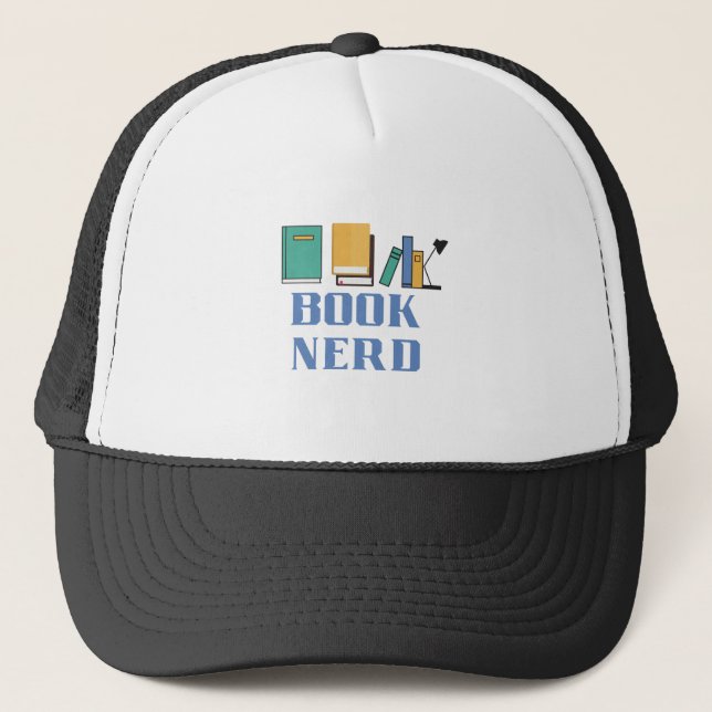 Casquette Livre Nerd (Devant)