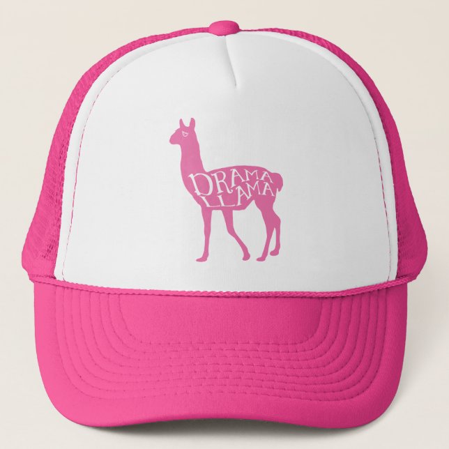 Casquette Llama Drama Rose (Devant)