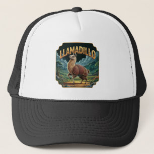 Casquette Llamadillo Illustration Combo Créature Drôle
