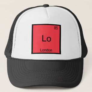 Casquette Lo - T-Shirt Symbole d'Élément de Chimie Drôle de