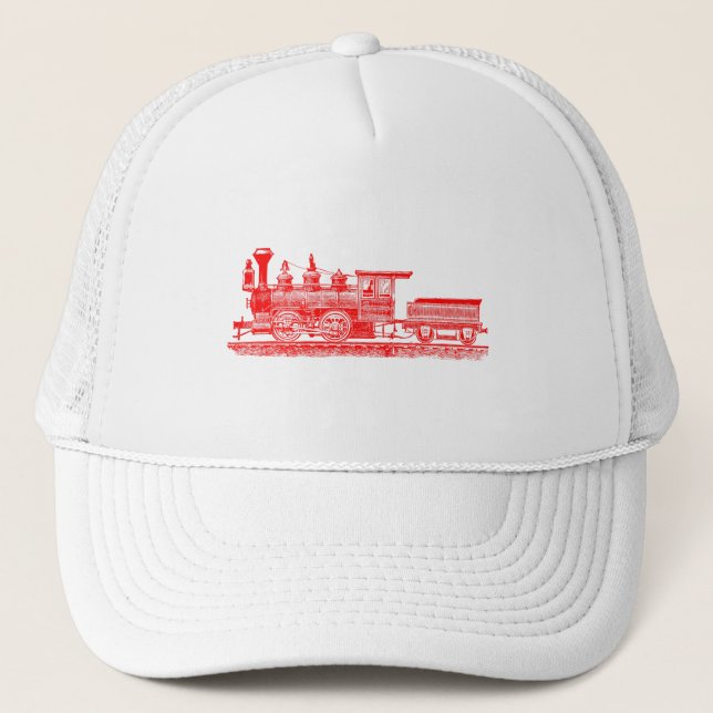 Casquette Locomotive 02 - Rouge (Devant)