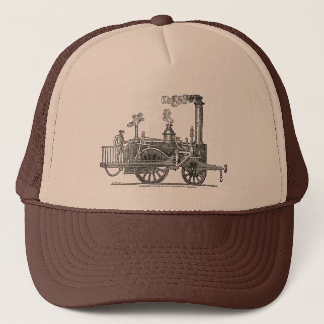 Casquette Locomotive à vapeur précoce (Devant)