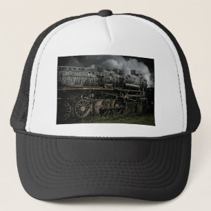 Casquette locomotive à vapeur train rail voie ferrée