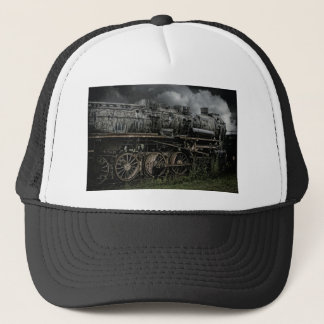 Casquette locomotive à vapeur train rail voie ferrée
