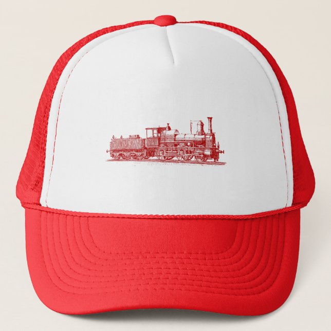 Casquette Locomotive - Ruby Red (Devant)