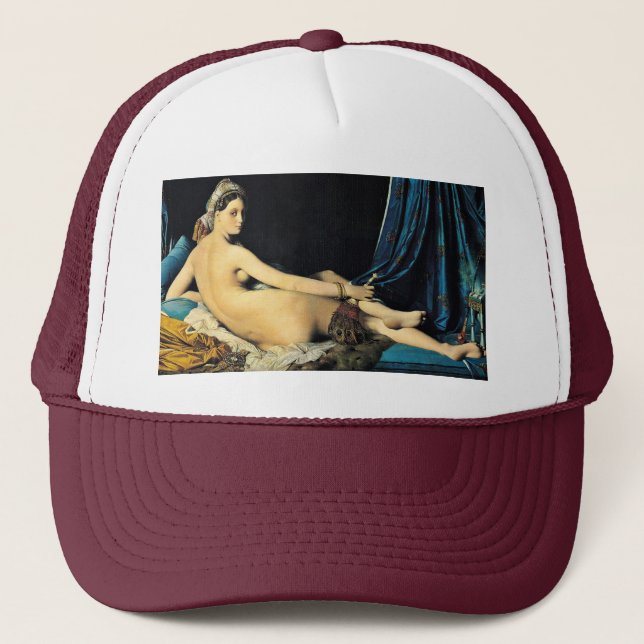 Casquette L'Odalisque grand, Odalisque de La de Français (Devant)