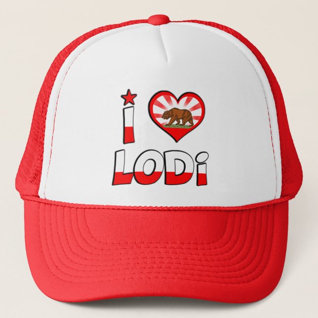 Casquette Lodi, CA (Devant)