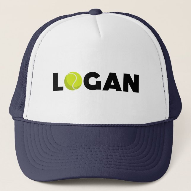Casquette Logan Tennis Trucker Chapeau (Devant)