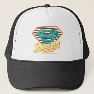 Casquette Logo à rayures supergirl