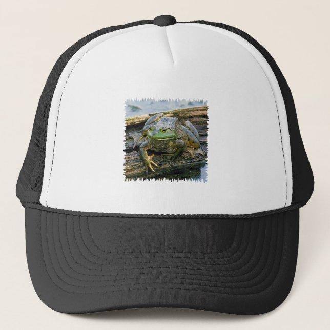 Casquette Logo américain de grenouille mugissante (Devant)