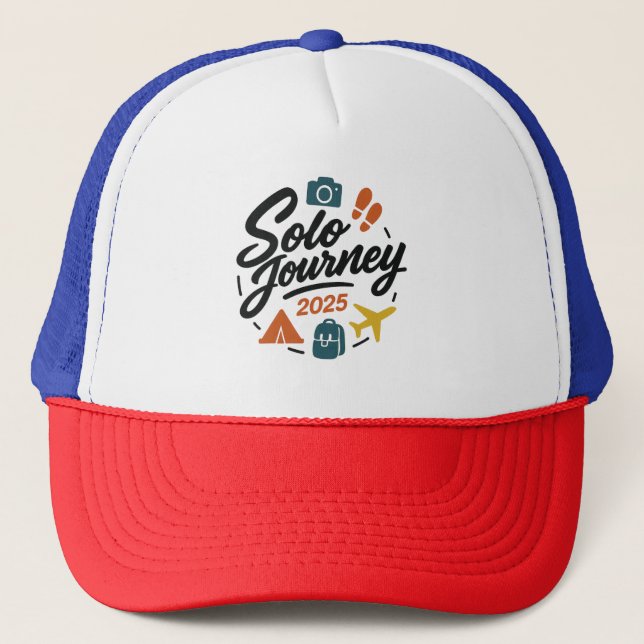 Casquette Logo Aventure Solo Journey 2025 (Devant)